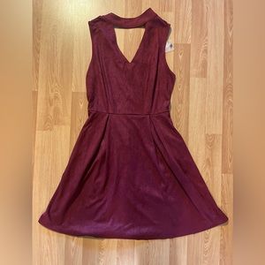 Maroon dress